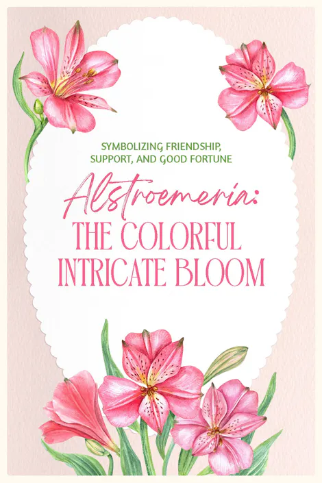 Alstroemeria: The Colorful Intricate Bloom