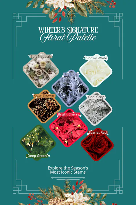 Winter's Signature Floral Palette