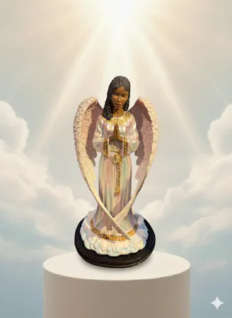 Embracing Wings Angel Figurine