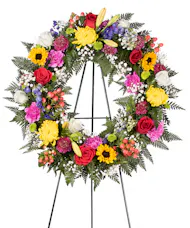 Circle Of Life Standing Wreath