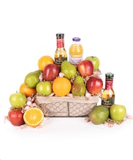 Deluxe Fruit and Juice Basket