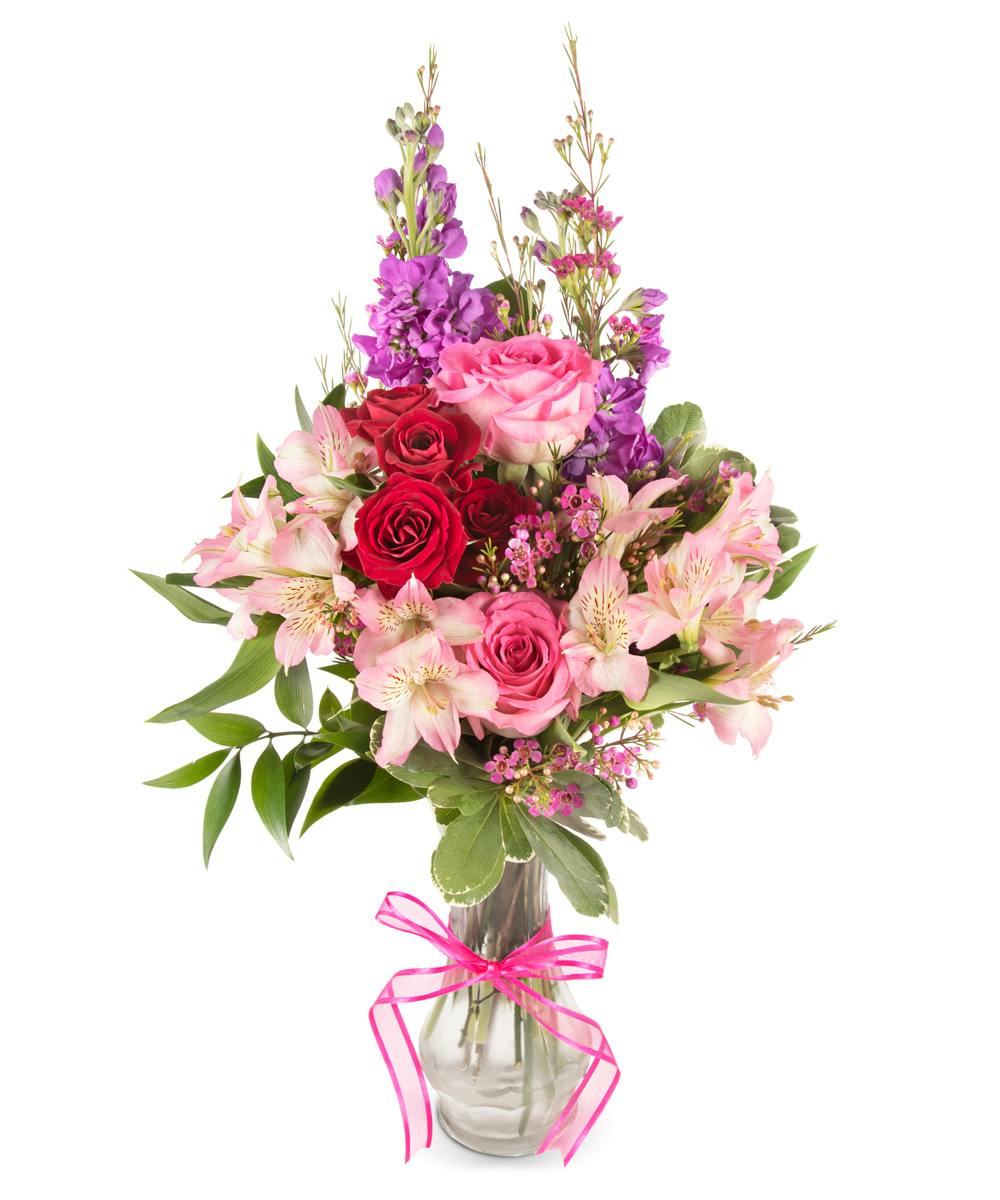 Pinking of You Vogt's Flowers Flint, MI Florist