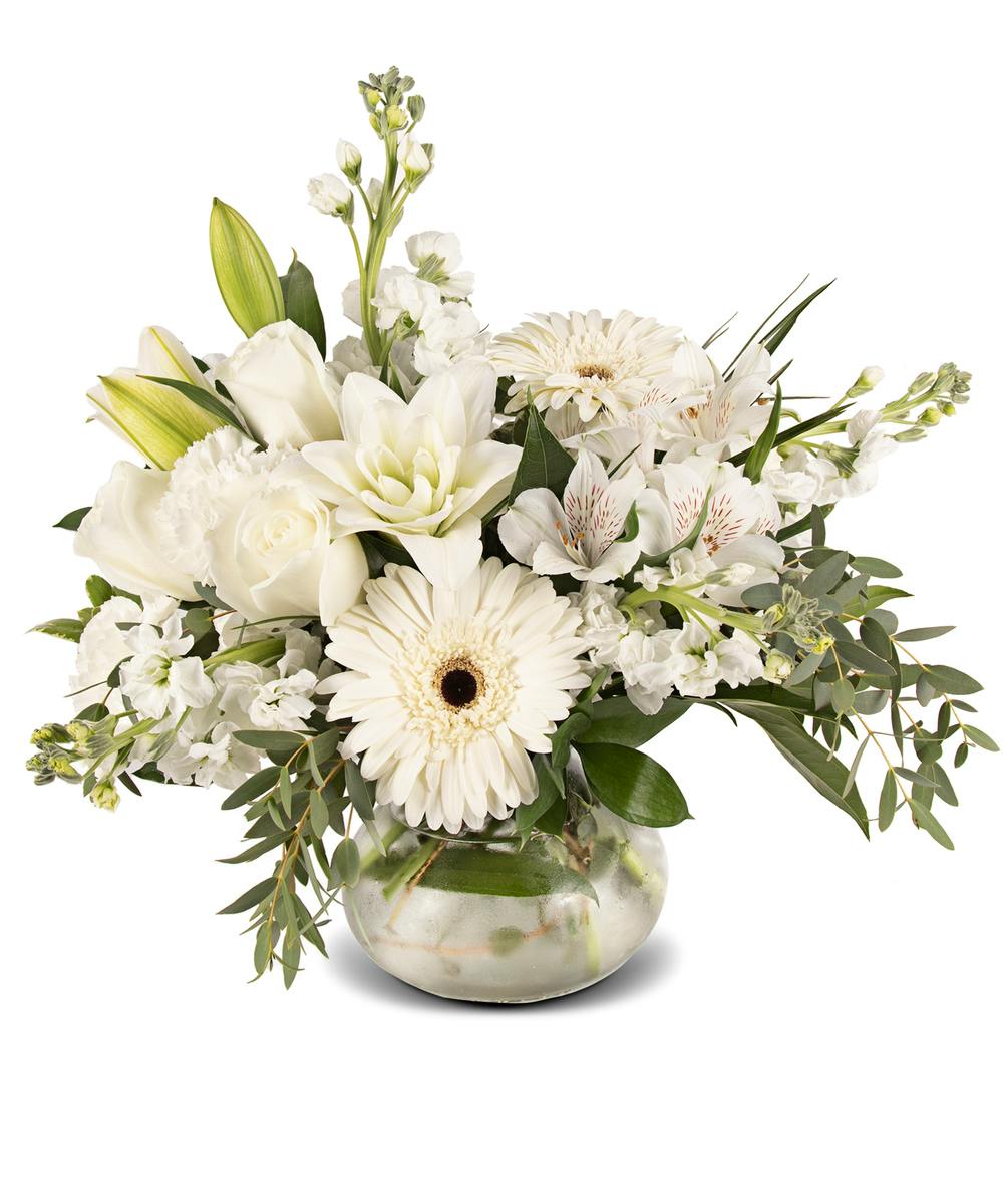 White Diamond Vogt's Flowers Flint MI Florist