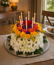 Your Wish Is Granted Birthday Cake Bouquet