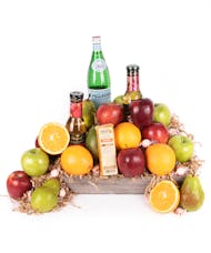 Premium Fruit, Juice and Cheese Basket