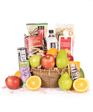 Deluxe Fruit and Snack Basket