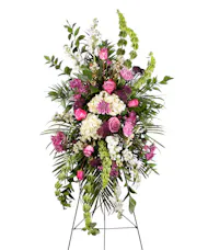 Peaceful Purple Paradise Standing Spray